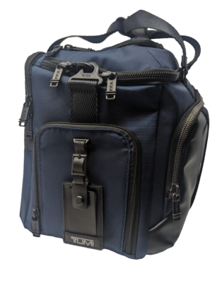 交渉可【大幅値下】トゥミ TUMI mcmillin gym bag ジムバッグ New Tumi McCoy Gym Bag * Ballistic Nylon * Navy & Black