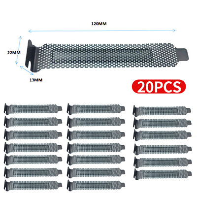 Piastra di chiusura filtro antipolvere per coperchio slot PCI per