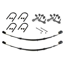 New 1968-1973 Mustang Leaf Spring Kit Includes Springs Shackles Eye U-bolts
