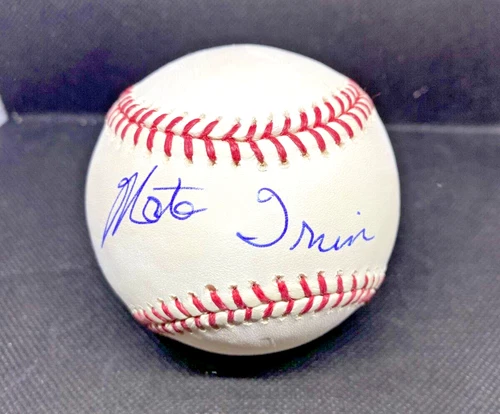 Monte Irvin Signed Baseball Giants HOF Tristar Authenticated