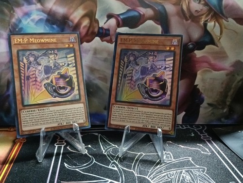 Yu-Gi-Oh! 2x TCG Em:P Meowmine Phantom Nightmare Phni-En032 1st Edition Ultra