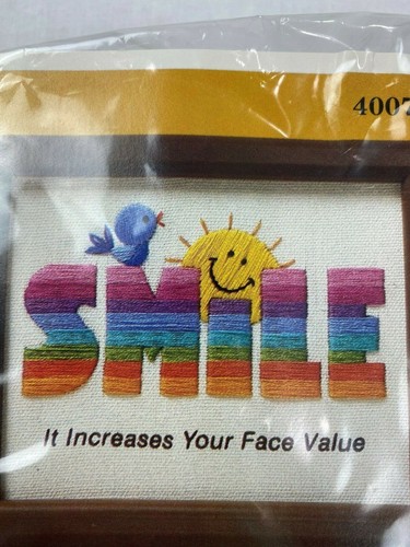 Creative Circle #4007 Think Happy Kit Vintage 1980's Brand New - Picture 5 of 10