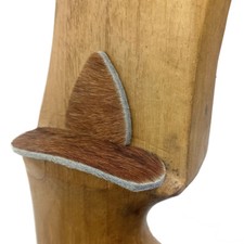 3 Set Archery Leather Arrow Rest Traditional Silent Plate Arrow Recurve Bow