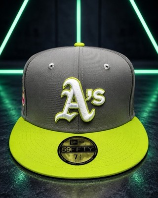 New Era Oakland Athletics 1973 World Series Patch 59Fifty 5950 7 1/2 Hat Cap A's