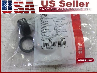 ABB MP1-11G Modular Series Green Push Button Head Momentary 22mm Cutout