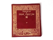 THE RUBAIYAT OF OMAR KHAYYAM - Edward Fitzgerald - Red Velvet Cover - 1907 