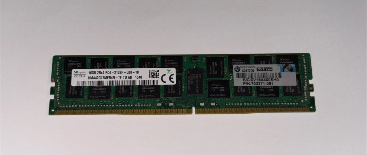 PC4-17000 (DDR4-2133) Bus Speed ECC Network Server Memory (RAM