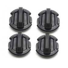 Floor Drain Plug Twist Trap Seal for 2014-2023 Polaris RZR 1000 900 Black 4 Pcs