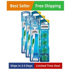 Ultra Clean Access Flosser for Hard-to- Areas, 3 Flosser Handle with 84 Refil...