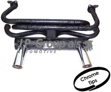 Sportschalldämpfer ORIGINAL JP GROUP 8120800802 Doppelendrohr für VW KAEFER 15