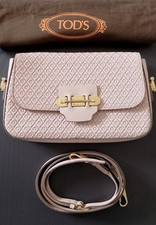 BORSA TOD’S SIGNATURE ROSA CIPRIA PELLE VITELLO CROSSBODY TRACOLLA/MANO DONNA