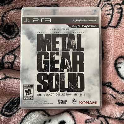 Metal Gear Solid: The Legacy Collection (Sony PlayStation 3, 2013)