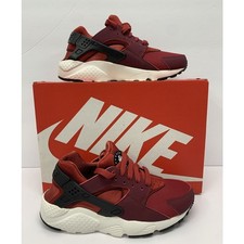 Nike Huarache GS Team Crimson Size 5 Youth Fits 6.5 Women 654275 606 DS NIB