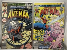 Marvel Premiere #47 and #48  (1st & 2nd appearance of Scott Lang as Ant-Man)1979