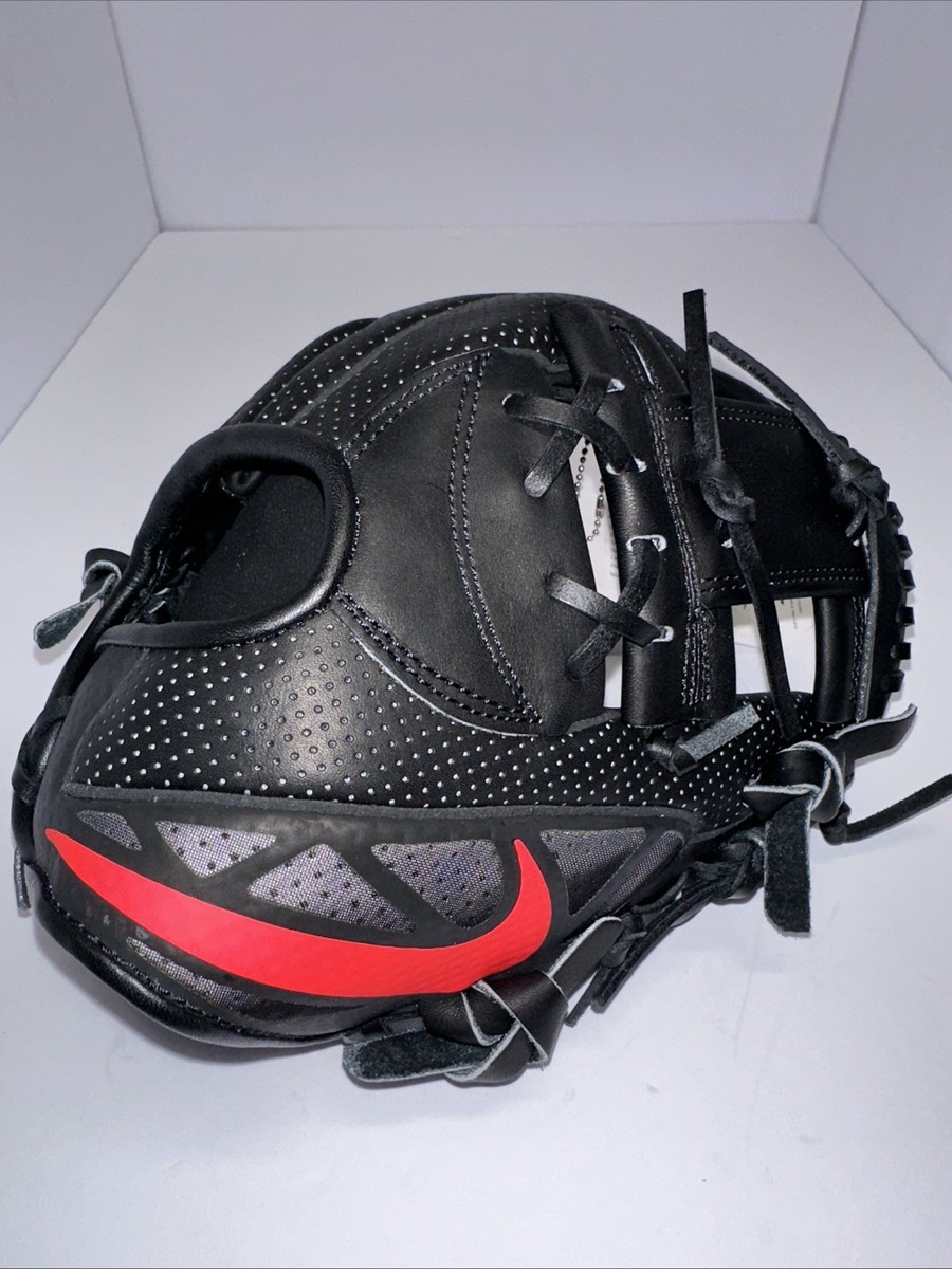 ナイキ 美品 軟式グローブ MVP プロスペクト 11.50 右投げ 内野手用 部活 サークル 草 野球 BF1726-011(0220349730) Nike MVP Prospect 11.5 Youth Baseball Glove BF1726