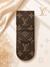 Authentic Louis Vuitton Monogram Glasses Case Compact Stylish