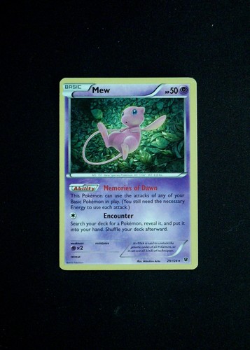 Mew Pokemon XY - Fates Collide FCO #29/124 Holo