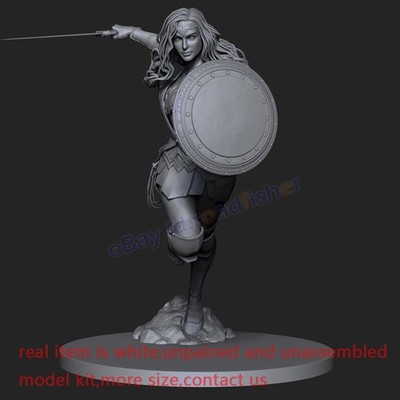 Wonder Woman Fight 1/12 1/8 1/6 1/4 1/3 Model Kit Unpainted Unassembled 3D Print