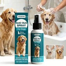 Anti-Itch Pet Skincare Spray For Dogs Aloe Rose Coconut Hot Spot Relief