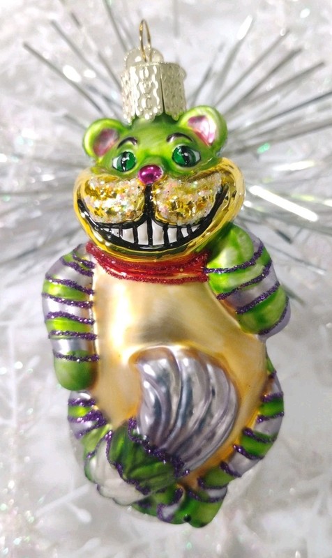 Old World Christmas 2001 Cheshire Cat
