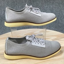 Cole Haan Shoes Womens 7.5B OriginalGrand Stitchlite Oxford Gray Lace Up W21545