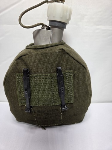 U.S. Army Military Arctic Extreme Cold Weather Wyott 72 Canteen w/ Cover And Cup - Picture 3 of 7