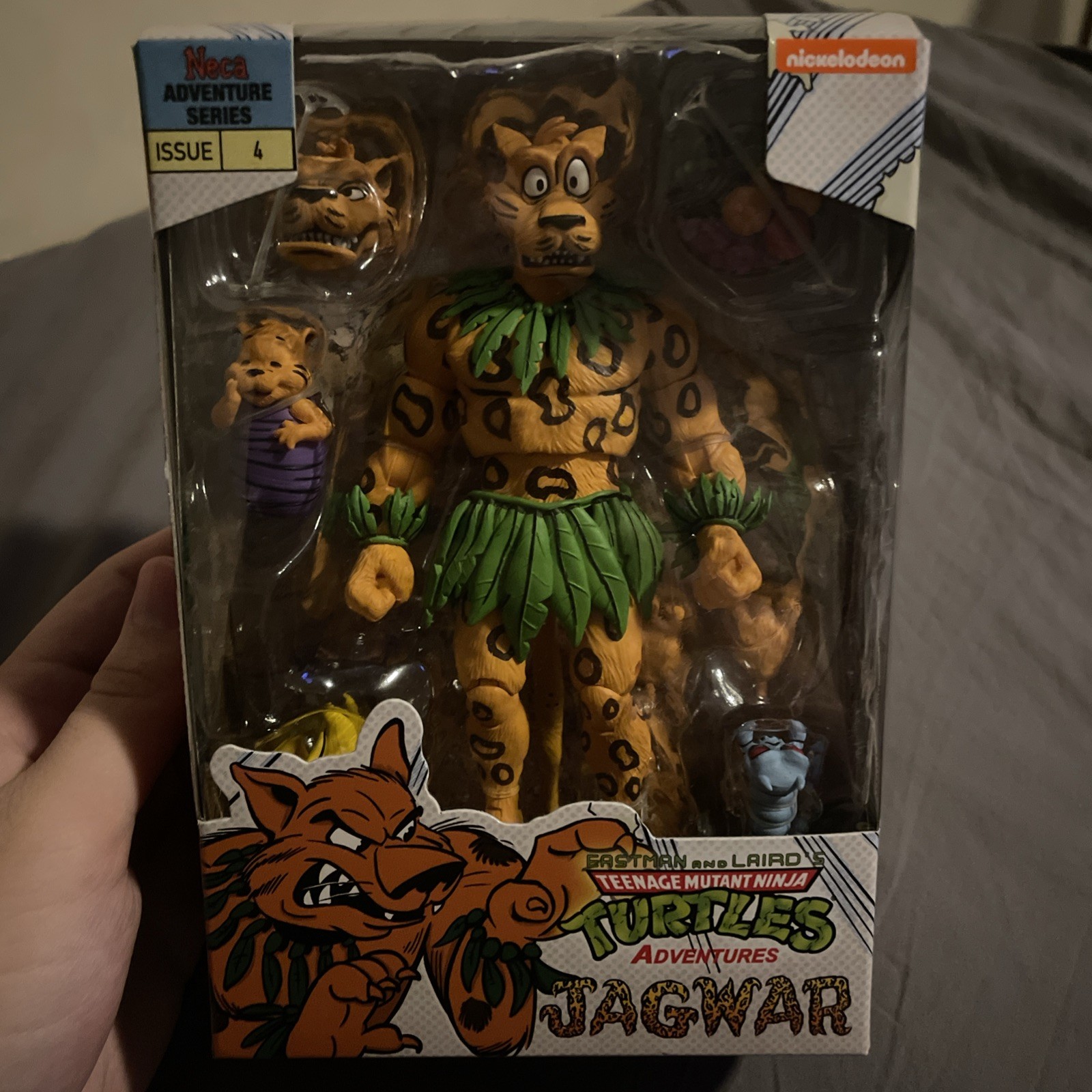 NECA TMNT Adventures Issue 4 Jagwar Action Figure NEW