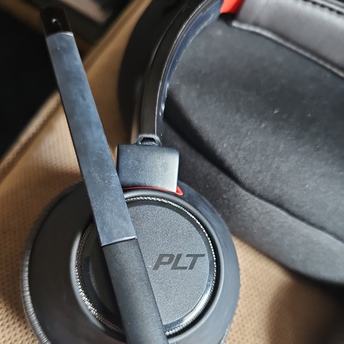 Poly Plantronics Blackwire C5220T USB-A Stereo Headset/pouch/manual in mint con - Afbeelding 3 van 10