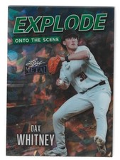 2026 Leaf Metal Dax Whitney Explode onto the Scene Base EB-11 Green Crystal 1/1