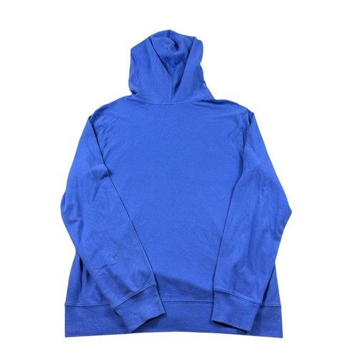 Polo Ralph Lauren Lightweight Blue Cotton Pony Logo Hoodie Size Boys XL NWT - Picture 2 of 4
