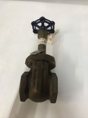 POWELL Fig. 375 Bronze Gate Valve ''White Star'' 2'' Class 200 WSP / 400 WOG