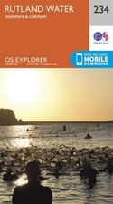 Rutland Water, Stamford and Oakham by Ordnance Survey Folded Book