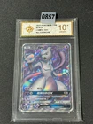 Pokemon Chinese Party of Battle Mewtwo-GX CSMPiC-025 SR Prize Card Grade 10