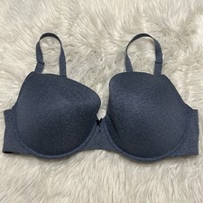 Torrid 40DD Bra Blue Perfect T Lightly Lined Underwire Back Closure