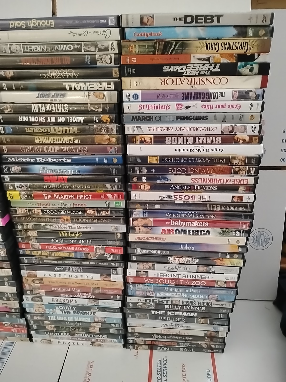 Lot of 120 vintage Estate Sale DVD Classic dvds! NO KIDS MOVIES Trl6#18