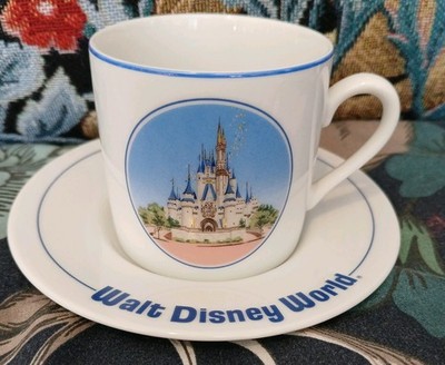 Walt Disney World Japan Magic Cinderella's Castle Dermitasse Mini Teetasse Untertasse