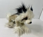 Demdaco Nat & Jules Chinese Crested Puppy Dog Realistic Plush 12†Stuffed Animal