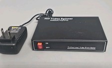 BNC HD Video Splitter 1 In 2 Out Distributor Amplifier AHD/CVI/TVI Distributer