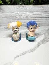 Nickelodeon Bubble Guppies Roll N Go Sliders Gil Guppy Puppy Toy Figures