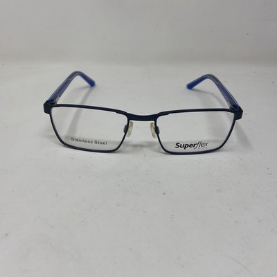 Super Flex Kids Eyewear SFK 191 C1 48-16-130 Navy Blue Flex Hinge N275