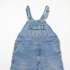 Vintage Liberty Bib Overalls Mens 40x28 Faded Distressed Workwear Blue Denim