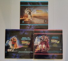 Trilogy Back to the Future I II III LaserDisc Extended Play Letterbox New  Used