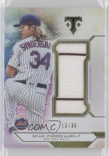 2018 Topps Triple Threads Single Jumbo Relics 13/36 Noah Syndergaard 7i2