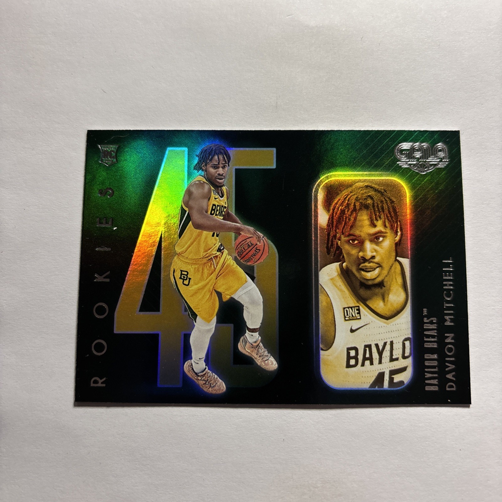 Davion Mitchell 2021-22 Panini Chronicles Draft Picks - Gala Rookies Card# 190