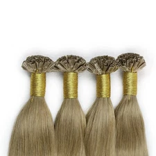 Utip Human Hair Extensions Pre-Bonded Hot Fusion 100% Remy Hair Nail U Tip 200G