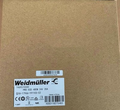 1469510000 NEW Weidmuller 1469510000 PRO ECO 480W 24V 20A