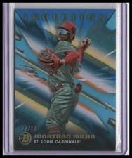 2023 Bowman Inception Jonathan Mejia Blue Foil #18 #/99