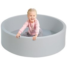 47.2"x 13.8" Foam Ball Pit for Toddler Large Soft Round Kiddie Baby Playpen Pool