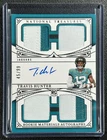 TRAVIS HUNTER 2025 NATIONAL TREASURES ROOKIE MATERIALS QUAD PATCH AUTO RC 45/99