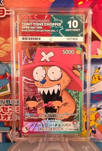 ACE 10 - Chopper L 08-001 BASE SHOP Limited Card Collection vol.1 ONE PIECE Card